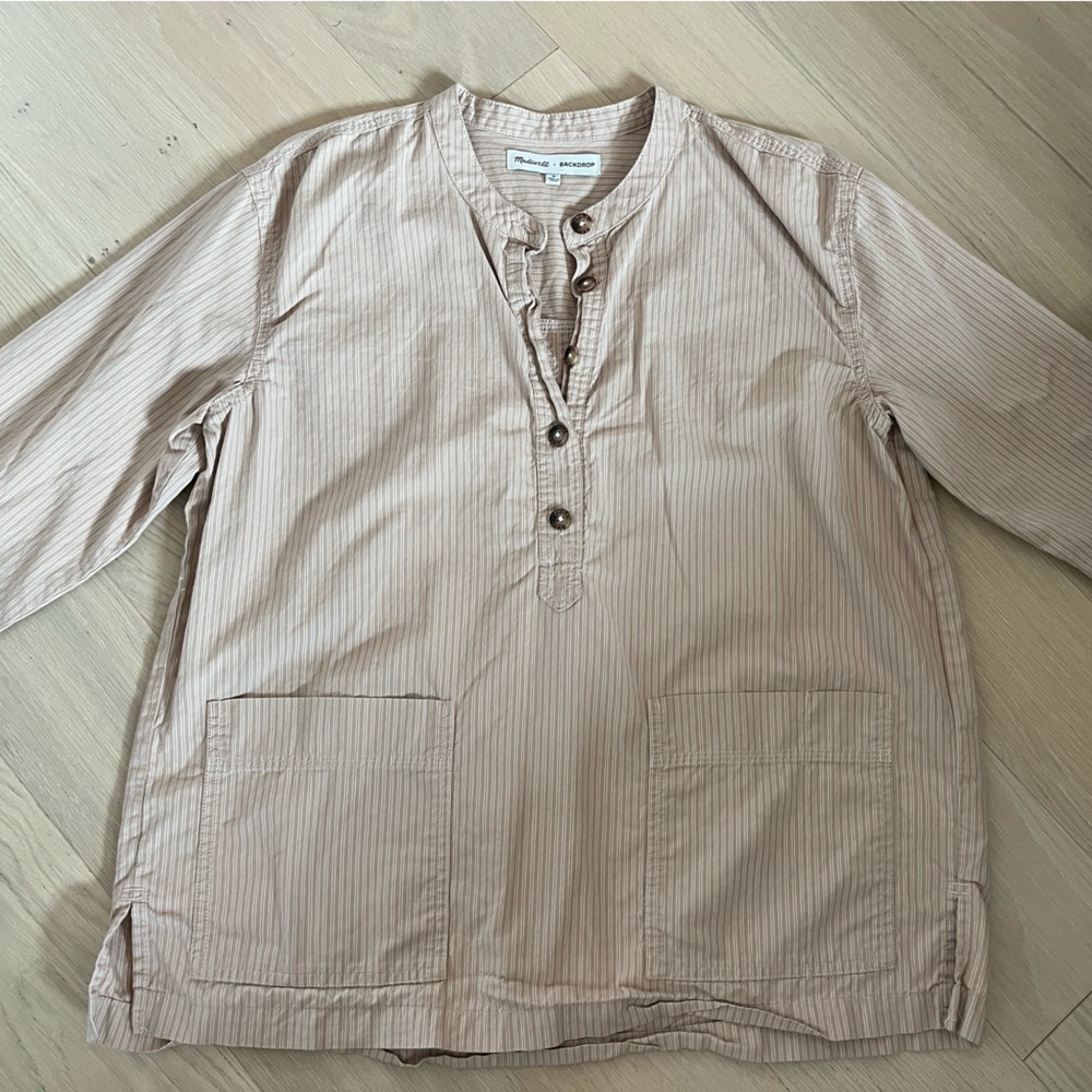 Madewell x backdrop size M tunic